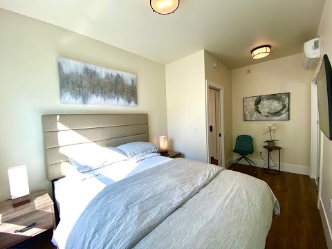 314 - 1 Bedroom. Furnished apartment rentals at San Pedro Square Apartments in downtown San Jose, CA