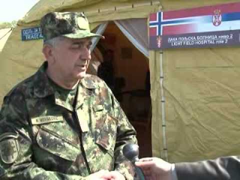 Ministar odbrane obišao poljsku bolnicu Vojnomedicinske akademije - Marjan Novaković