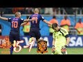 Netherlands vs Spain 5-1 All Goals And Highlights - FIFA World Cup 2014