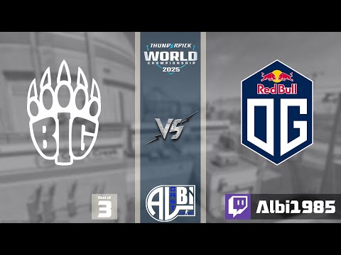 BIG vs OG | Thunderpick World Championship 2025 CQ - Ro8 | Bo3