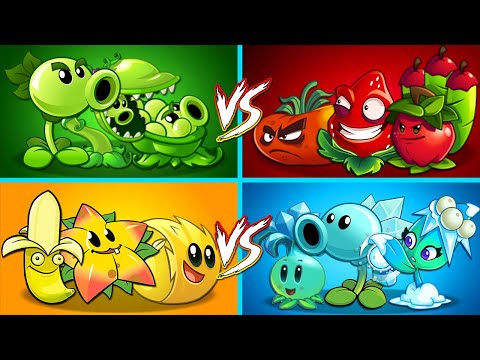 Team RANDOM Plants Power-Up! in Plants vs Zombies 2