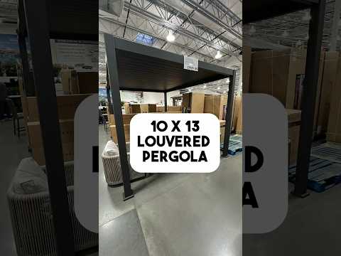 🛒 Costco Find May 2024, Louvered Pergola From Sorara Mirador #costco #costcofinds #pergola