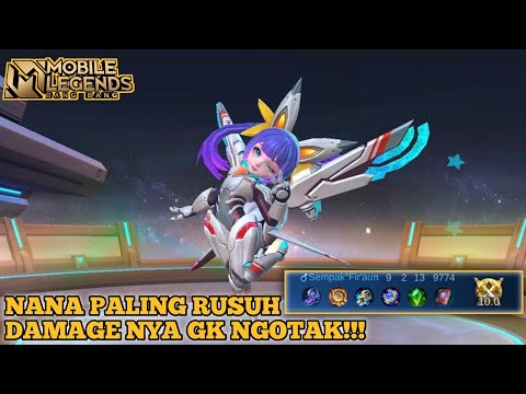 NANA GAMEPLAY BUILD MAGE|| BEST BUILD NANA