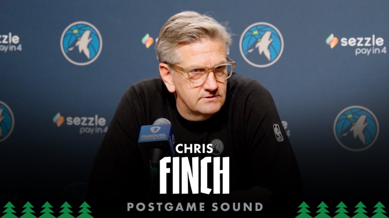 “That’s Really What We Needed” | Chris Finch Postgame Sound | 12.12.25