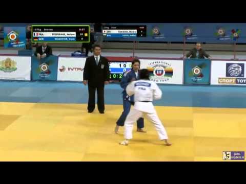 Judo 2015 European Open Sofia: Receveaux (FRA) -Waechter (GER) [-57kg] bronze