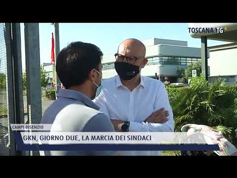 2021-07-10 CAMPI BISENZIO - GKN, GIORNO DUE, LA MARCIA DEI SINDACI