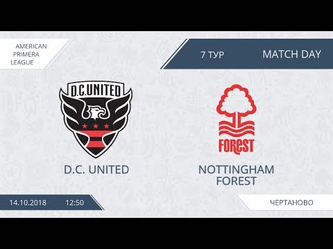 AFL18. America. Primera. Day 7. D.C. United - Nottingham Forest