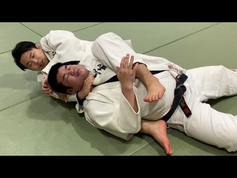 【English sub】片羽絞め　Kataha-Jime (Half Nelson choke)
