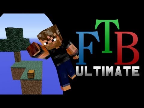 FTB Ultimate Skyblock | (Feed the Beast Modpack) Ep.1