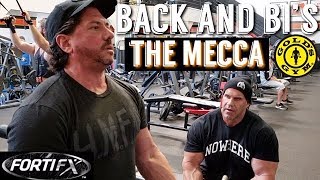 JAY CUTLER TRAINS BACK &amp; BIS AT THE MECCA-CAMEOS WITH MR. O SHAWN RHODEN, JOEY SWOLL &amp; CHRIS CORMIER