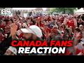 CANADA 0 3 MOROCCO HOST NATION ELIMINATED Canadian Fans REACT In Shock