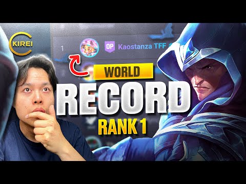 WORLD Record Rank 1 Broken down