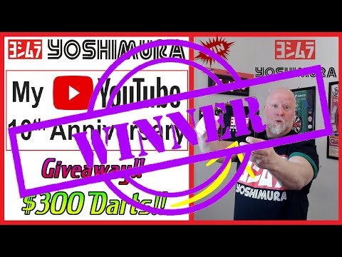 Winner Announcement of the Yoshimura Wonder 3 Darts