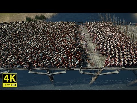 300 SPARTAN PIKEMEN vs 3000 ROYAL SPARTANS - Total War: ROME 2 (4K Gameplay)