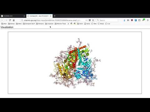 Glycan Reader & Modeler Tutorial 1 - Building gp160