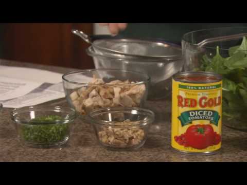 Spinach and Lentil Salad w/Toasted Walnuts
