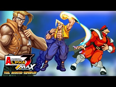 STREET FIGHTER ALPHA 3 MAX - Charlie TAS Perfection! (PSP Tool-Assisted Gameplay)