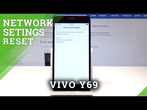 How to Reset Network Settings in VIVO Y69 - Restore Default Configuration