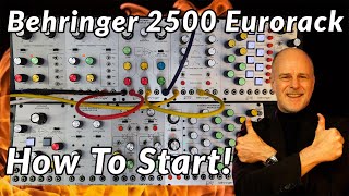 Video thumbnail for Behringer 2500 Eurorack STARTER Guide | Synth Modules and How to start! by Ralph Baumgartl