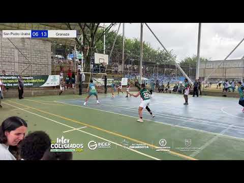 Final Departamental Juegos Intercolegiados - Baloncesto F: San Pedro de Urabá Vs Granada