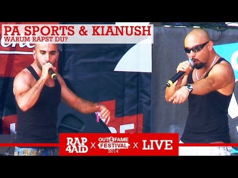 PA SPORTS & KIANUSH - WARUM ? - LIVE at the Out4Fame Festival 2014 - RAP4AID