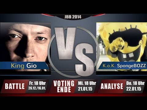 JBB 2014 [KING FINALE] Gio vs. SpongeBOZZ [AUTOPSIE]