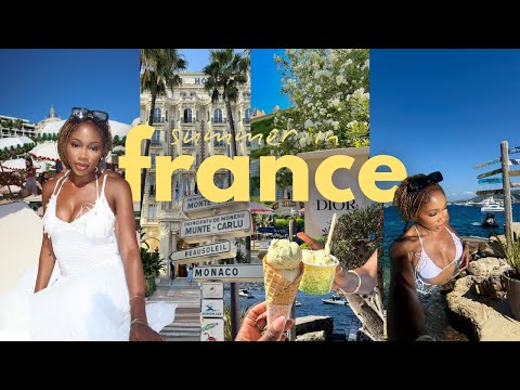 Summer in FRANCE Travel VLOG - Cannes, Billionaires Bay, Monaco, French Riviera, Shopping, & More