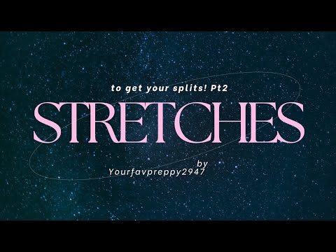Stretches to get your splits!!! Pt2!!! #gymnast [Gymnastics video for beginners and intermediate!!]