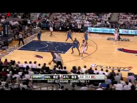 Atlanta vs Orlando Game 3 NBA 2010-2011 Playoff Highlights
