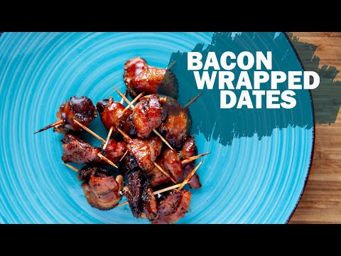 Bacon Wrapped Dates #shorts