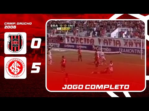 Brasil de Pelotas 0x5 Internacional | Campeonato Gaúcho 2008 | Jogo Completo