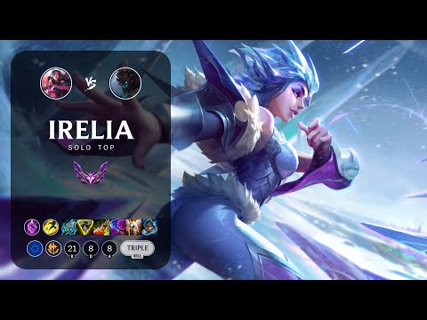 Irelia Top vs Maokai - EUW Master Patch 13.13