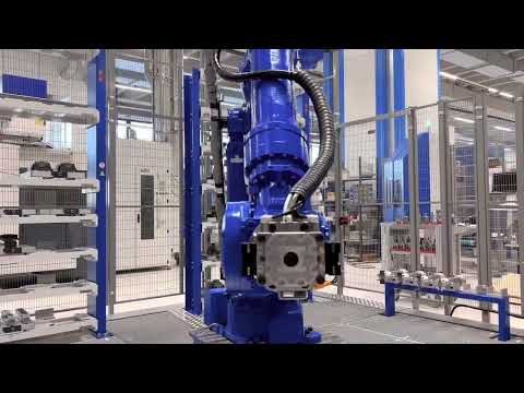 Maschinen Invest - 5-Achs-Bearbeitungszentrum Heller HF 3500 inkl. Automation