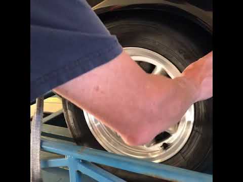 How to tie down a car properly.