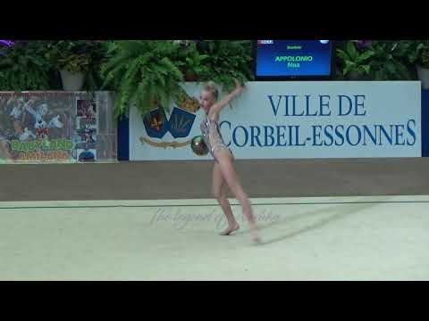 Noa APPOLONIO (SLO) ball - 2020 Corbeil junior AA