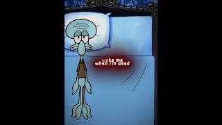 Squidward is depressed 💔 #edit #squidward
