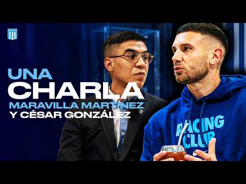 UNA CHARLA: MARAVILLA MARTÍNEZ Y CÉSAR GONZÁLEZ