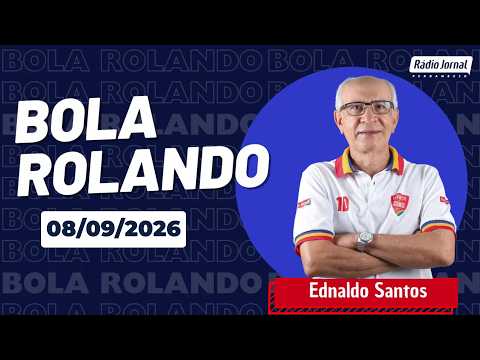 Bola Rolando com EDNALDO SANTOS na RÁDIO JORNAL | (08/09/26)