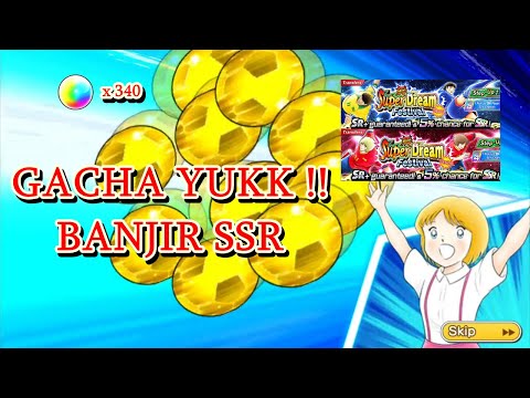 GACHA SUPER Mini SDF [Misaki/Santana] dan [Michael/Raphael] Banjir SSR - Captain Tsubasa Dream Team