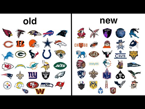 I Redesigned the NFL’s Most Hated Logos