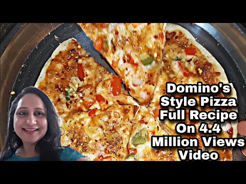 Dominos Style Pizza Recipe | Why Did I Use Scissors To Cut Pizza Slices