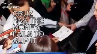 Ted Cruz caught BRIBING a delegate? @Mr_Pinko