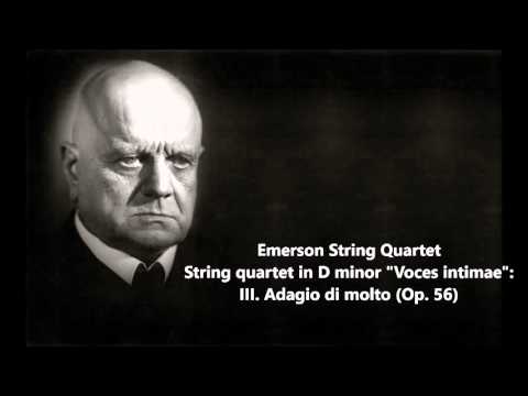 Emerson String Quartet: The complete String quartet in D minor "Voces intimae" Op. 56 (Sibelius)