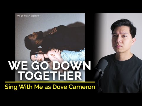 We Go Down Together (Male Part Only - Karaoke) - Dove Cameron ft. KHALID