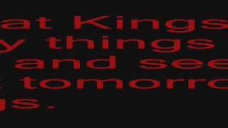 The Tragically Hip - Wheat Kings w/ Lyrics