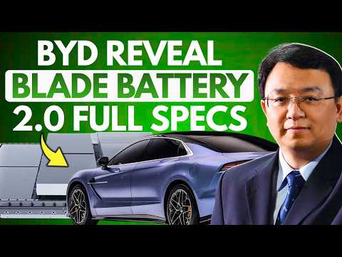 BYD’s new Blade EV Battery 2.0 Gets 1,000+km EV range and 5 min charging