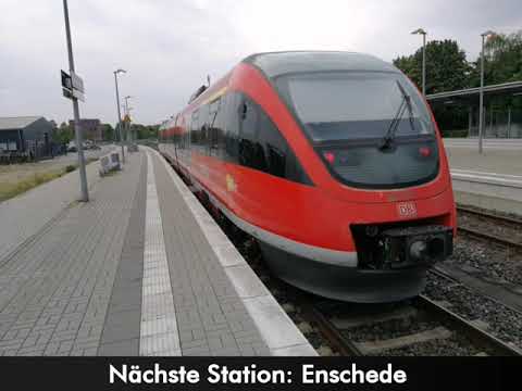 [DB Regio NRW] Ansagen RB51 Enschede(NL) - Dortmund Hbf