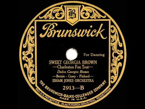 1925 Isham Jones - Sweet Georgia Brown