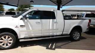 New 2015 Ram 3500 4x4 Laramie Longhorn Mega Cab Cummins Diesel