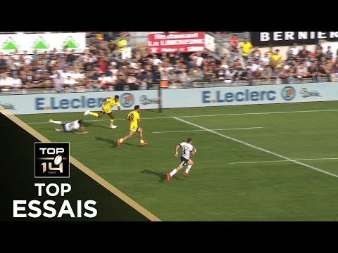 TOP Essais de la J03– TOP 14 – Saison 2019-2020